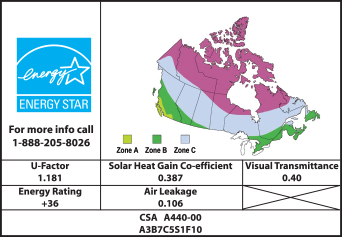 Energy Star Rated Windows, Renova Window & Door Designs